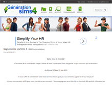 Tablet Screenshot of generationsims4.com
